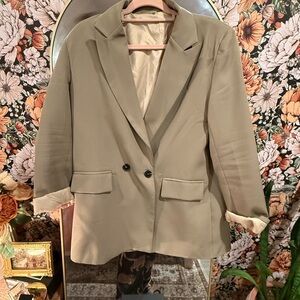 Classic Olive green  Women's Blazer